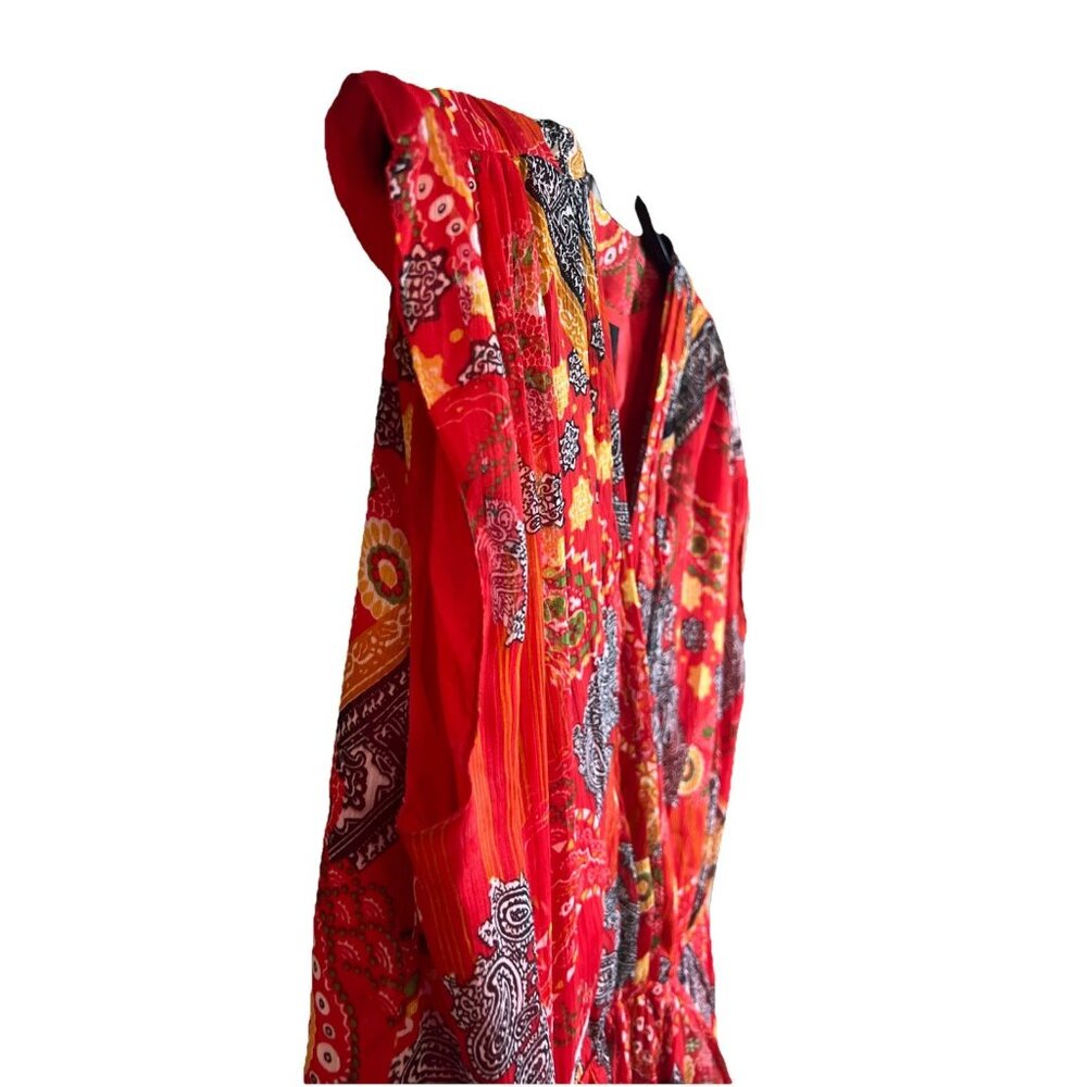 MG Collection Floral Boho Pattern Women’s Dress Size 12 - Picture 7 of 13